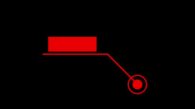Color image of a freight road train
