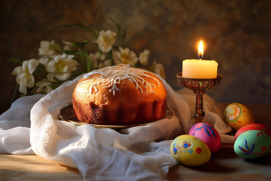 easter still life
