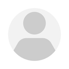 Vector flat illustration. Avatar, user profile, face icon, gender neutral silhouette, profile picture. Suitable for social media profiles, icons, splash screens and as a template.