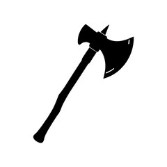 Axe Silhouette vector illustration