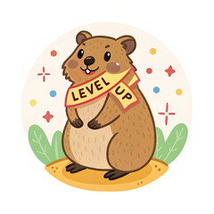 Quokka Selfie – Cute Smiling Australian Animal Photo Concept