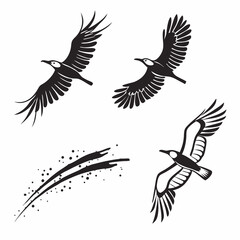 Dirty Ink Design Elements with Fast Strokes and Bursts