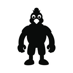 funny cartoon character illustration