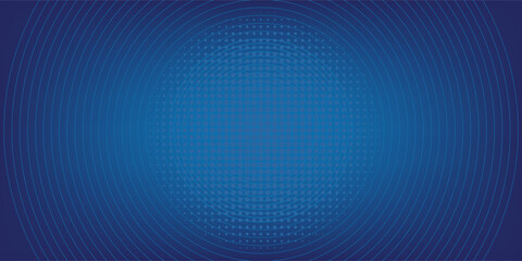 Bright blue dynamic abstract vector background with diagonal lines. 3d cover of business presentation banner for sale event night party. Fast moving soft circle wave line stripe decoration