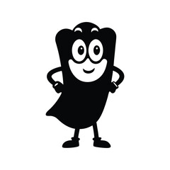 funny cartoon character illustration