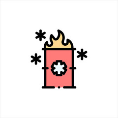 vector illustration of casino chips