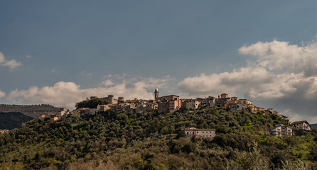 Monteroduni, Molise. Spectacular spring views