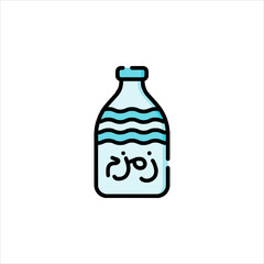 bottle of water