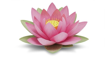 Pink lotus flower symbolizing International Yoga Day  