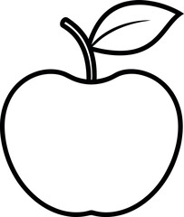 acerola cherry line art vector icon