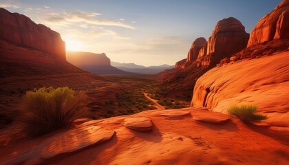 red rocks