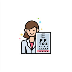 businessman with chart