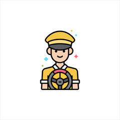 construction worker with helmet