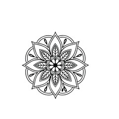 mandala design abstract artistic layout