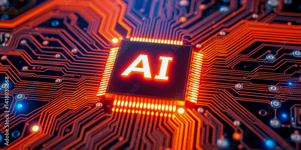 Poster ai technology backgrounds stunning visuals for business and api integration