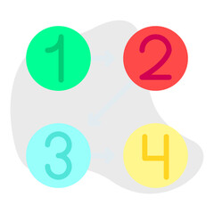 Logic single vector illustration icon