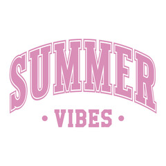 Retro Summer SVG PNG Design