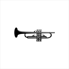 aerophone silhouette logo element