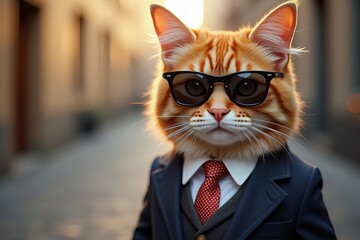 Sparkling Birthday Intro Card with Glitter Particles Background