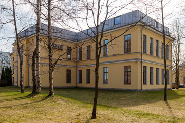 Two-Story Park House Building