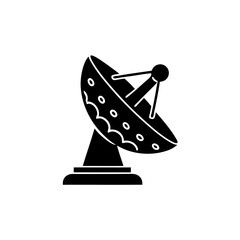 creative details Satellite dish icon Vector Illustration