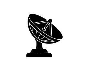 creative details Satellite dish icon Vector Illustration
