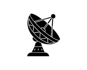 creative details Satellite dish icon Vector Illustration