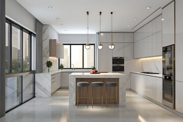 Modern Luxury Kitchen Interior Design