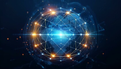 atoms, communication, communications, Connect for abstract background