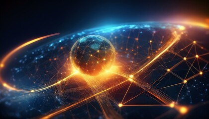 atoms, communication, communications, Connect for abstract background