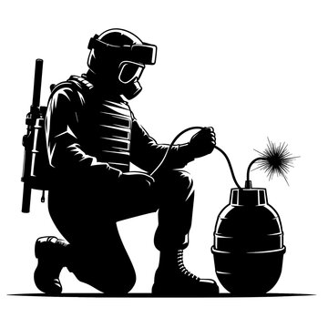 Grenade clip art preview