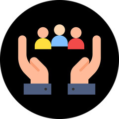 Business Relationship single vector illustration icon