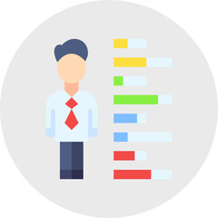 Skill single vector illustration icon