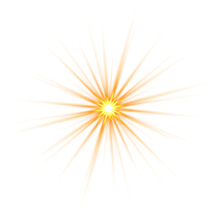 Obraz premium Overlay flash beam spectacular spot on transparent backgrounds render png