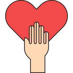 Honesty single vector illustration icon