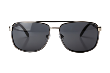Pilot Style Sunglasses Double Bridge Design Fashion Eyewear.