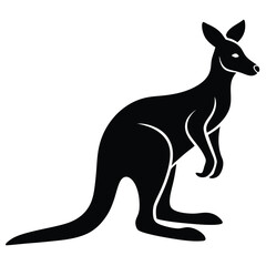 Silhouette of Kangaroo