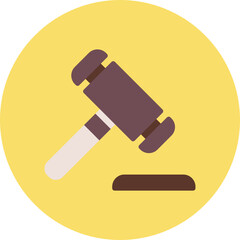 Laws single icon vector illustration