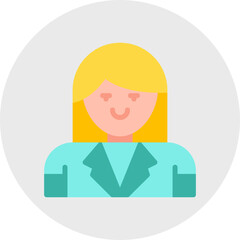 Nurse single icon vector illustration