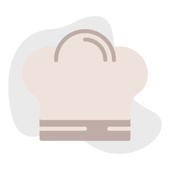 Chef single icon vector illustration