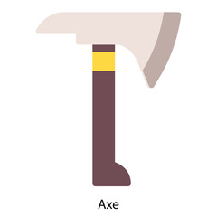 Axe single icon vector illustration