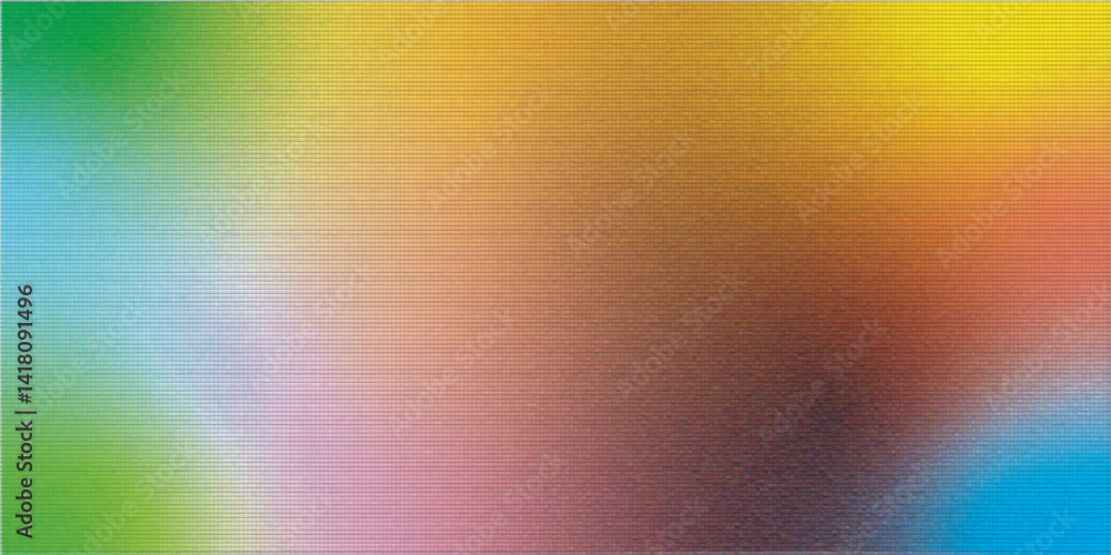 Poster rainbow color gradient background. technology, digital background. smooth blend rainbow glow with re