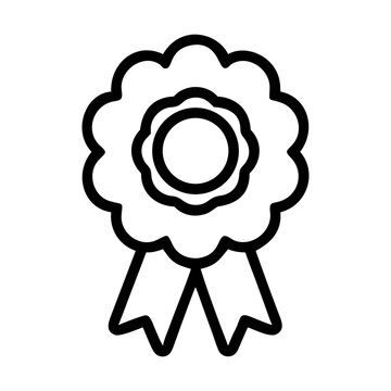 recommend clip art: Decorative flower badge icon with a circular design and intricate patterns