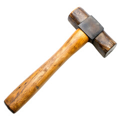 Vintage Sledgehammer with Wooden Handle