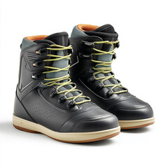 Snowboarding Boots Angled for Detail, Both Boots Fully Visible and Uncropped on Plain White Background

Snowboarding Boots Angled for Detail, Both Boots Fully Visible and Uncropped on Plain White Back