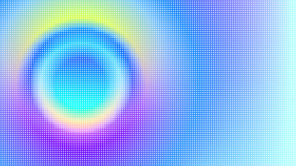 Abstract background with  blurred gradient colors   of small dots.