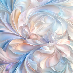 abstract background with flowers