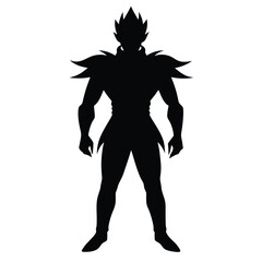 Guandao silhouette vector isolated on white background 