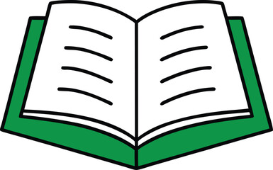 Cute vector illustration stack of books to read. World Book Day. Education concept. Design template with pile of open books. Book festival.