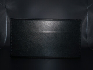 Black box, in a dark environment